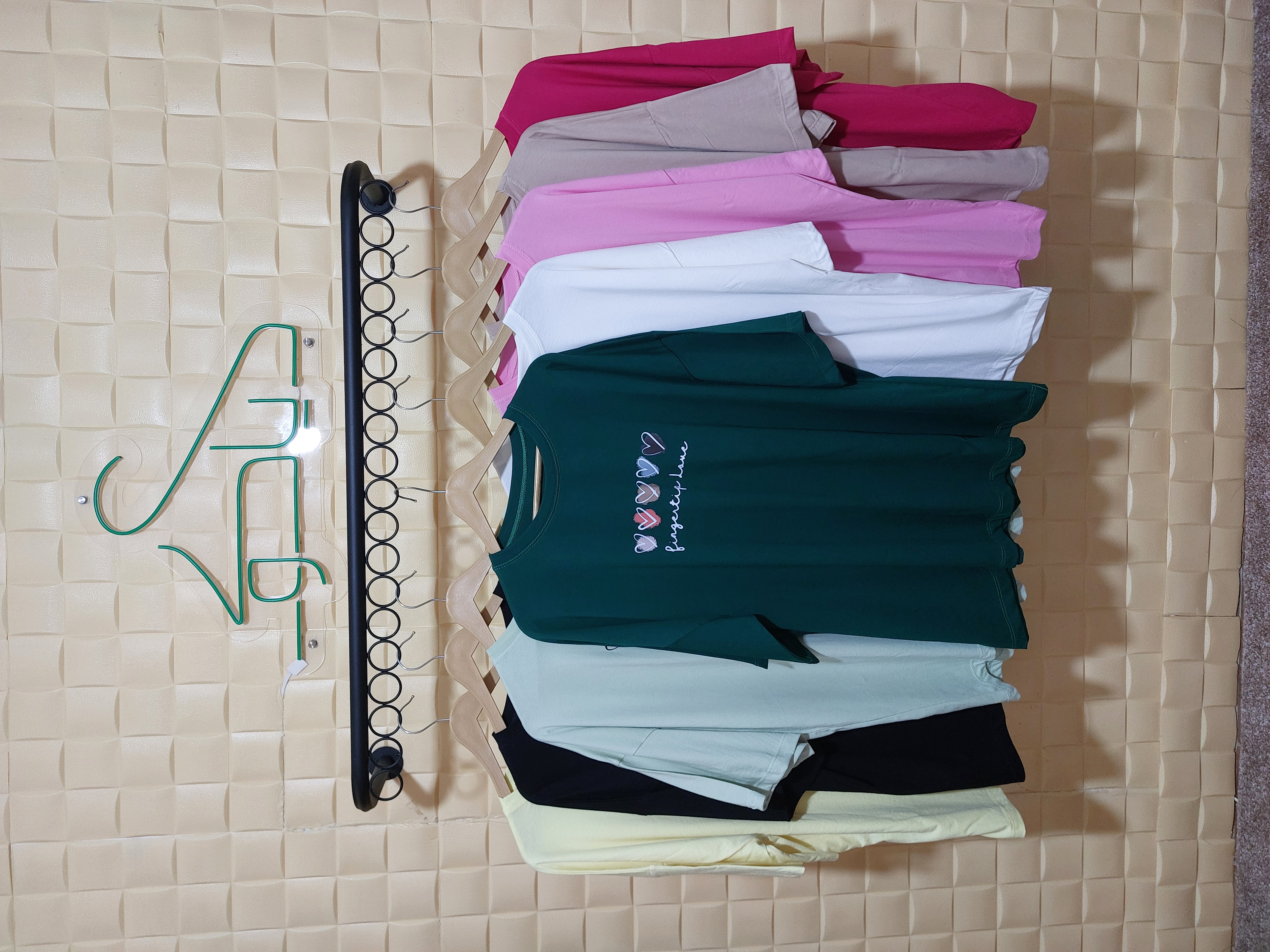 تیشرت سوپر لانگ لش قلبی سایزبزرگ