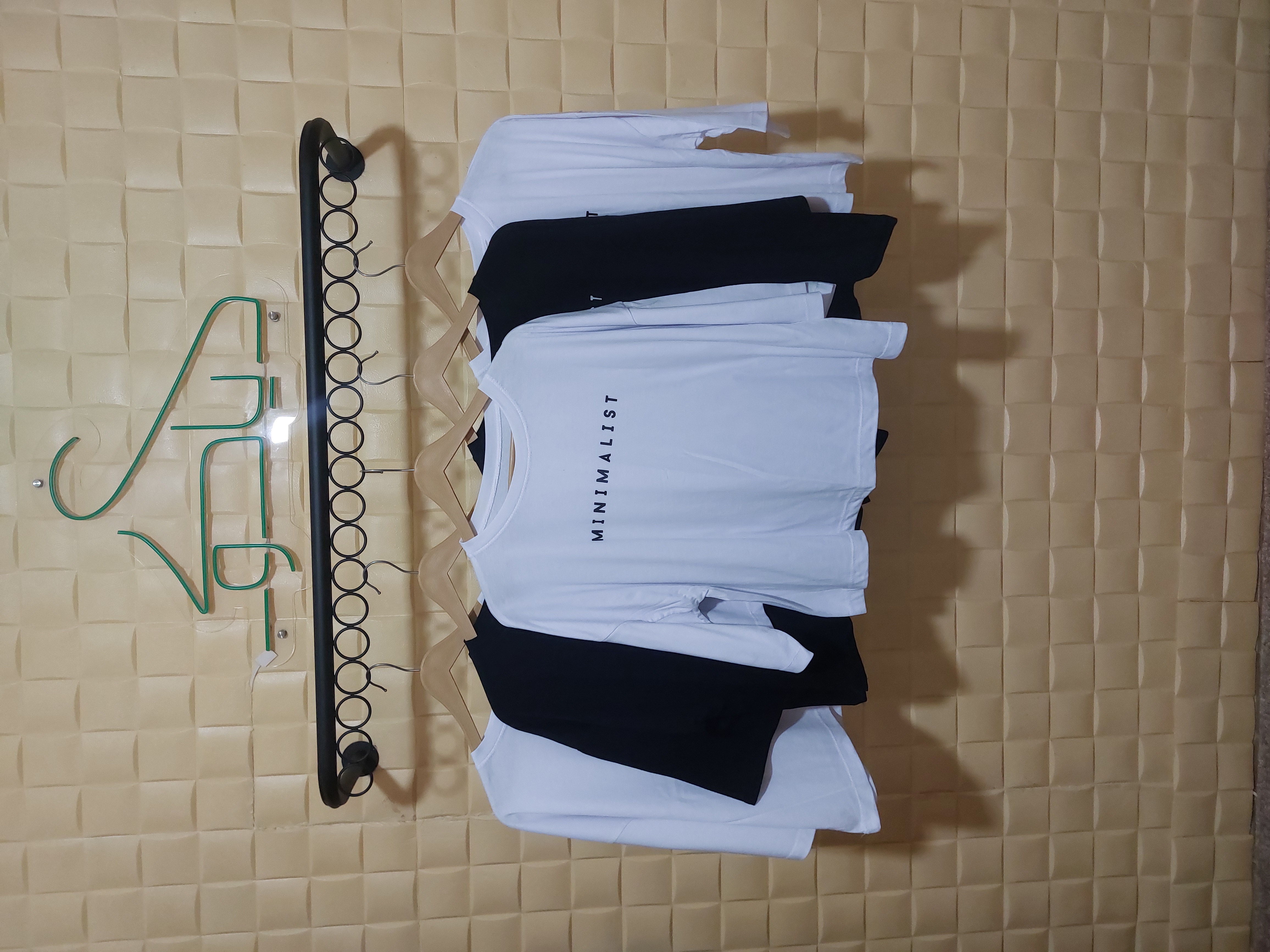 کراپ لش دخترونه سفیدومشکی